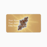 Serpus - Fractal Art Label