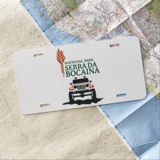 Serra da Bocaina NATIONAL PARK License Plate