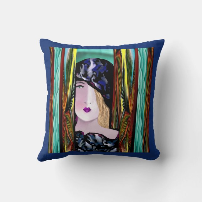 Serran Throw Pillow (Back)