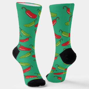 Serrano Peppers Socks