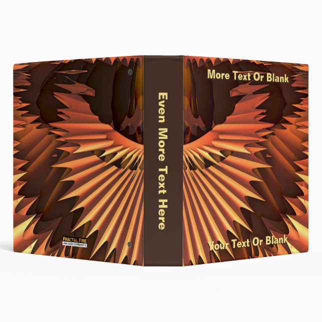 Serrations 3 Ring Binder (Background)