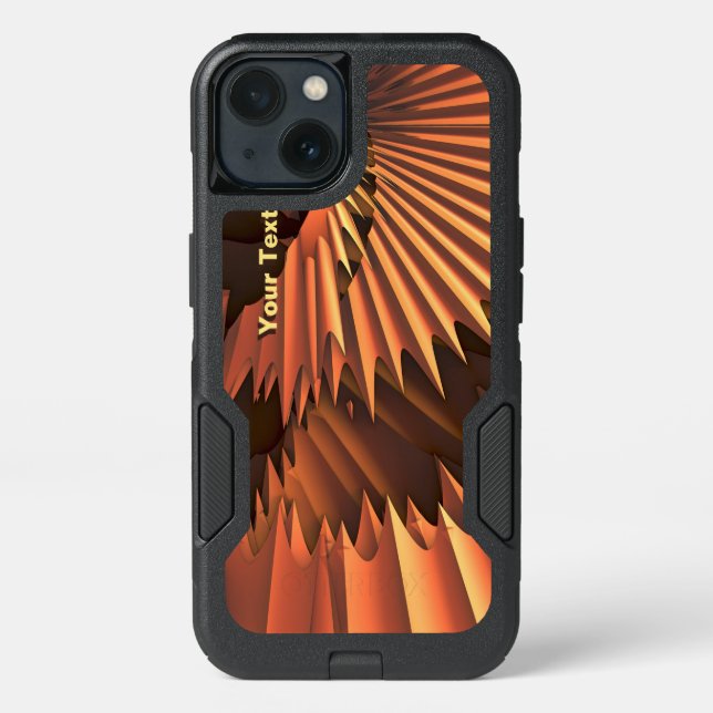 Serrations Otterbox iPhone Case (Back)