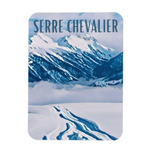 Serre Chevalier Station de ski Magnet