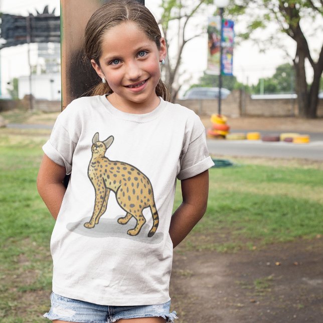 Serval Animal T-Shirt (Creator Uploaded)