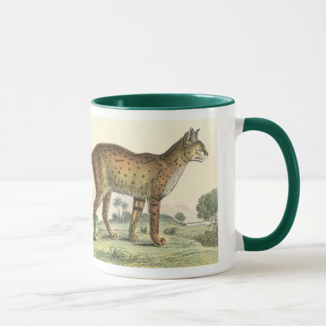 Serval Mug (Right)