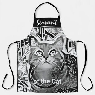 Servant for the Cat customize All-Over Print Apron