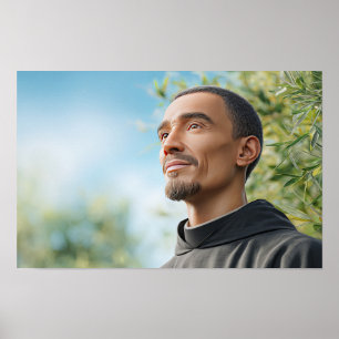 Servant of Mercy Saint Peter Claver Poster