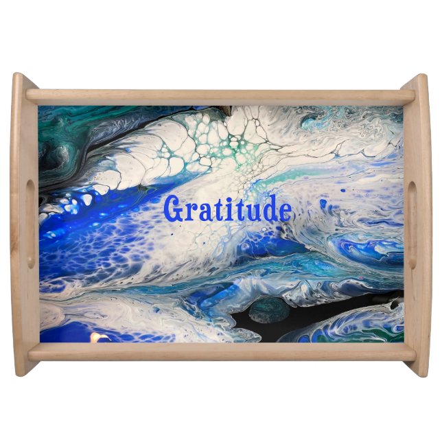 Serve Up Gratitude with this Dazzling Serving Tray (Front)