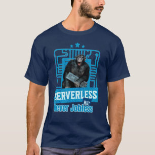 Serverless Funny Monkey Developer Humor T-Shirt