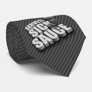 Serves Sick Sauce (Hockey) Tie