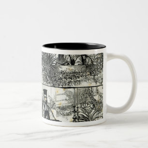 Service at the Jewish Synagogue Two-Tone Coffee Mug