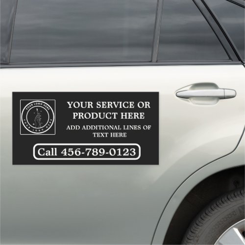 Service Business Car Magnet