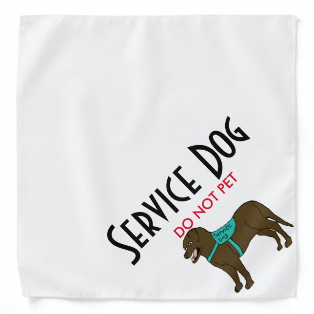 Service Dog Bandana (Front)