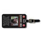 Service Dog - Black Full Access Required Badge