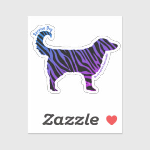 Service Dog, Do not separate from handler galaxy Sticker