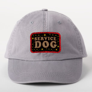 Service Dog Gold Stars Patch