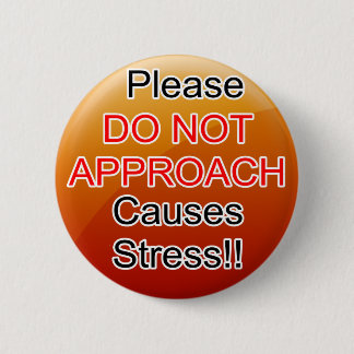 Service Dog Helpers Orange Jelly Button