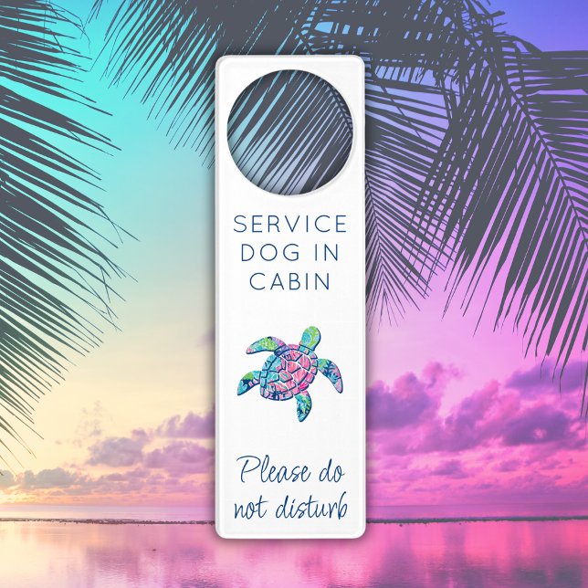  Service Dog In Cabin Cruise Do Not Disturb Sign (Creator Uploaded)