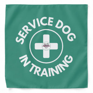 Service Dog in Training Dog Bandana