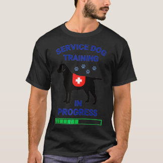 Service Dog in Training Registered Trainer Lab Ret T-Shirt
