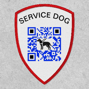 Service Dog Information Patch