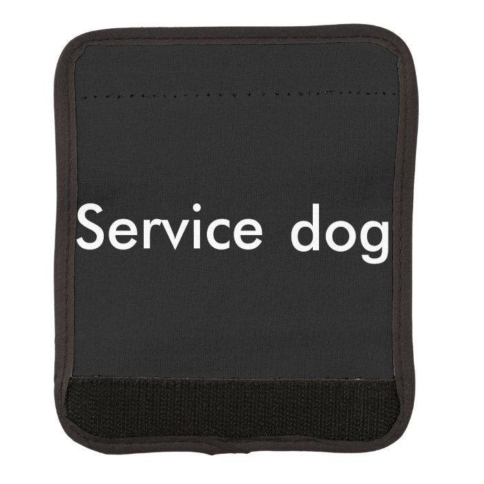 Service dog leash wrap