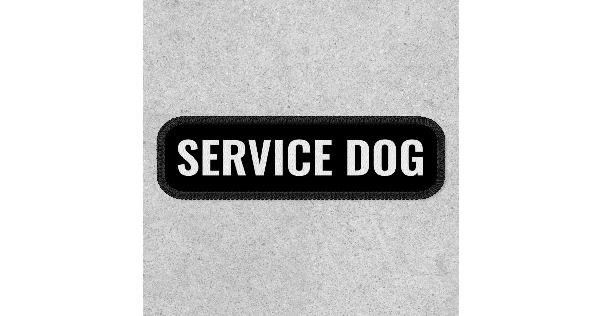 Service Dog - Do Not Pet Distract Harness Velcro Patch