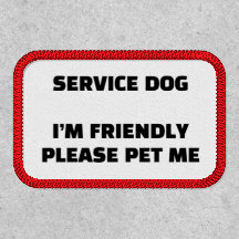 Service Dog Patch