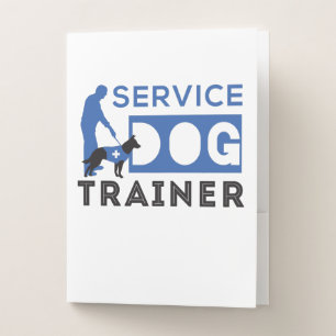 Service Dog Trainer Pocket Folder