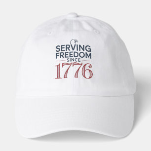 Service Freedom Since 1776 4th of July 250th Anniv Hat