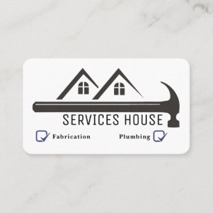 SERVICE HOUSE BUSINESS CARD