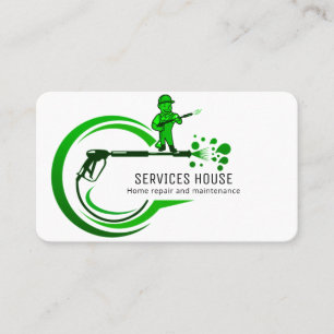 SERVICE HOUSE BUSINESS CARD