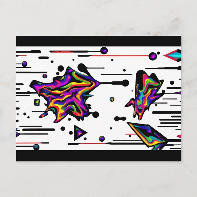 Service in Flight - Ken Gage Art Postcard (Front)