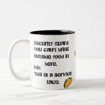Service Taco Coffee Mug