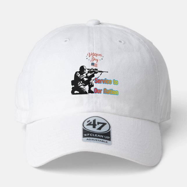 Service To Nation  47 Brand Hat (Front)