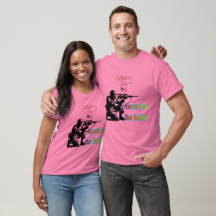 Service To Nation hot pink T-Shirt