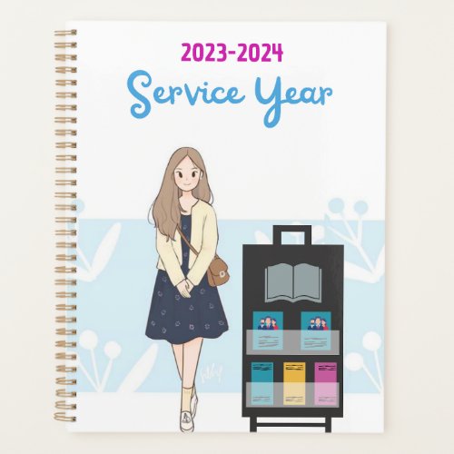 Service Year 2023_2024 girl with cart Planner