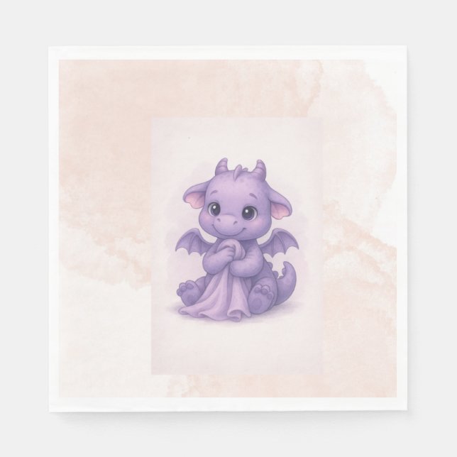 servilleta baby dinosaurio napkins (Front)