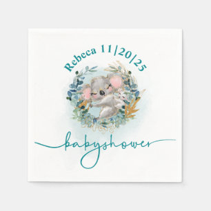 Servilleta de papel Baby Shower "Baby Koala" Napkins