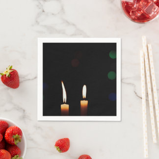 Servilleta personalizada con fotografía bokeh napkins