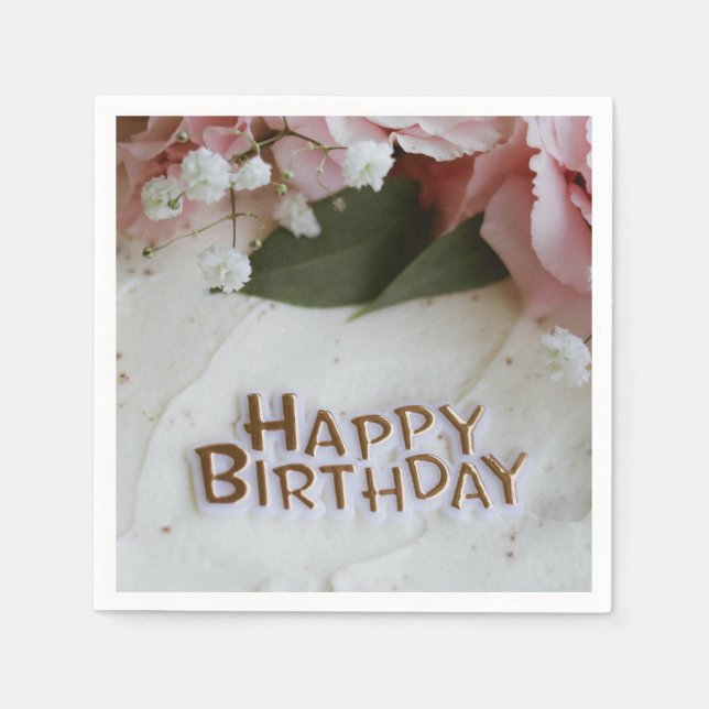 Servilletas de Cóctel Personalizadas – Elegantes  Napkins (Front)