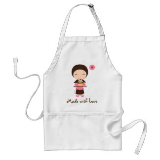 Serving Cake*Made With Love Apron