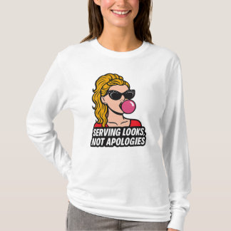 Serving Looks, Not Apologies – Pop Art Glam Tee De