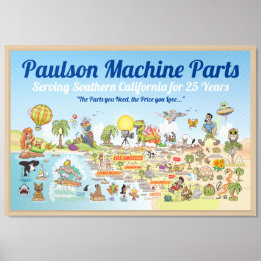 Serving SoCal Custom Poster