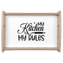 Serving tray