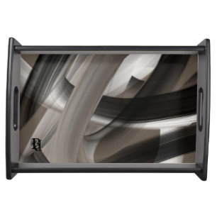 Serving Tray Abstract Home Terra’s Tender Whisper