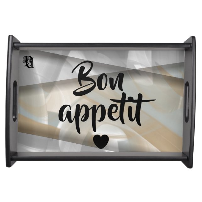 Serving Tray Abstract Home Trend Sandy Tornado (Front)