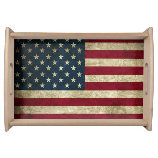Serving Tray- American Flag Tray