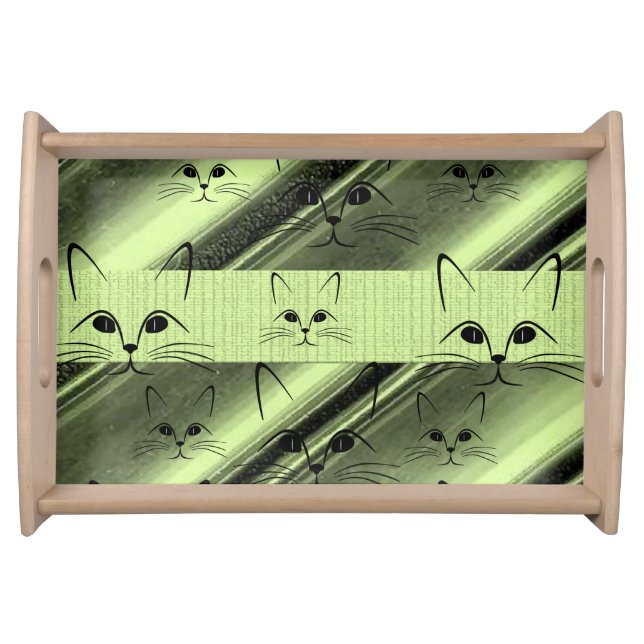 Serving Tray Cats (Front)