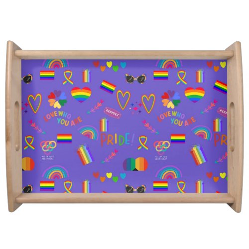 serving tray celebrating diversity in every hue